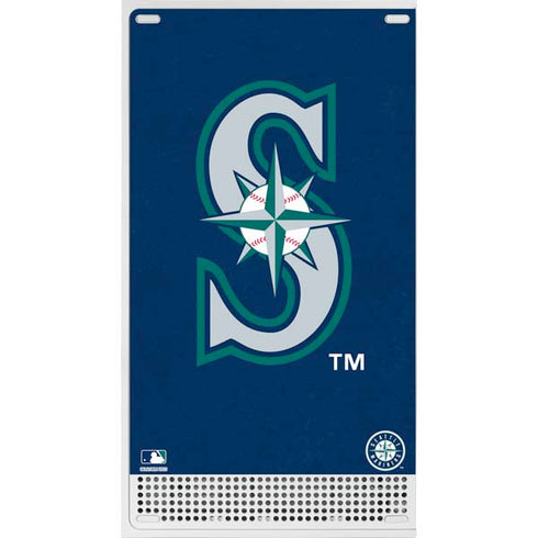 MLB Seattle Mariners - Solid Distressed Xbox Series S Console Skin